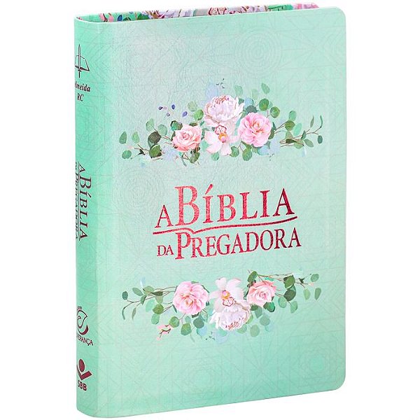 A Bíblia Do Pregadora - Capa Couro Sintético Impresso, Flores: Almeida Revista E Corrigida (arc) Com Letras Vermelhas, D