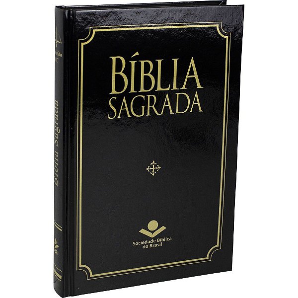 Bíblia Sagrada Para Evangelização - ARC - Edição Popular - Capa Dura - Preta