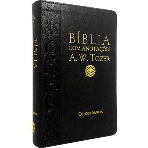 Bíblia Com Anotações A. W. Tozer - Preta