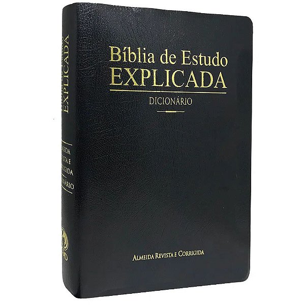 Bíblia de Estudo Explicada - Dicionário - Preta