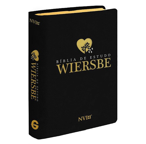 Bíblia De Estudo Wiersbe - NVI - Preta