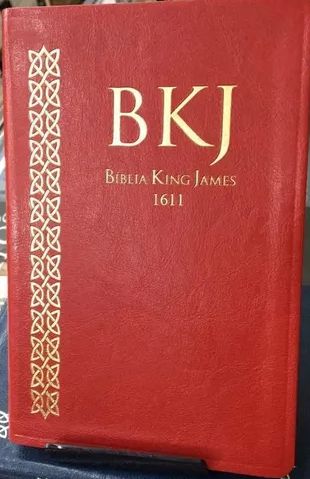 Bíblia King James - Fiel 1611 - ULTRAFINA - Luxo Vermelha