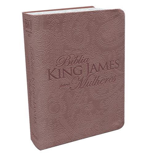 Bíblia King James 1611 Para Mulheres (Rosê Gold) BL-065