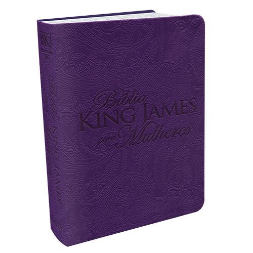 Bíblia King James 1611 Para Mulheres (Roxo) BL-066