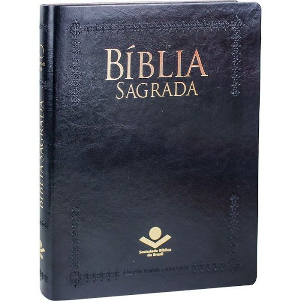 Biblia Sagrada - ARA - BÍBLIA DE PULPITO - Letra Extra Gigante - Capa Luxo - Preta