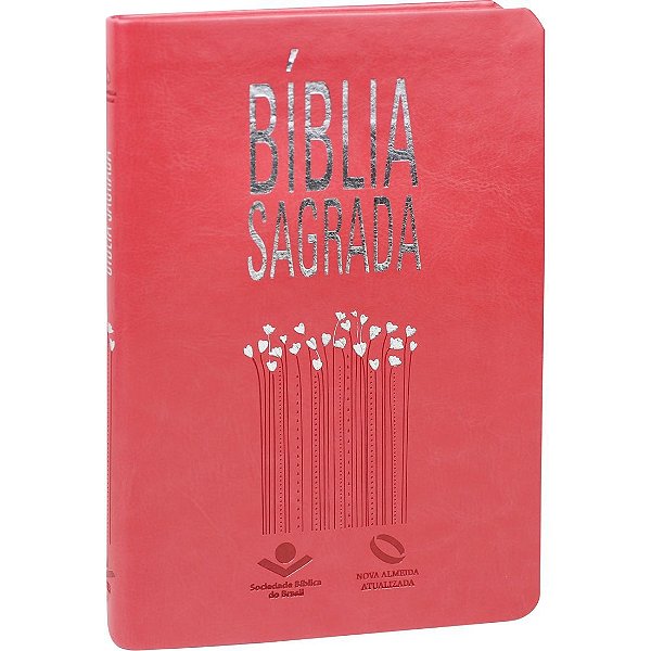 Bíblia Sagrada - NAA - Slim - Pêssego
