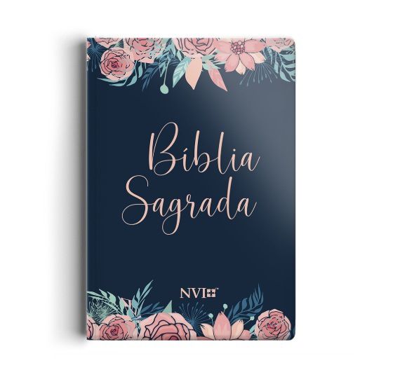 Bíblia Sagrada - NVI - Letra Grande - Capa Especial - Rosas