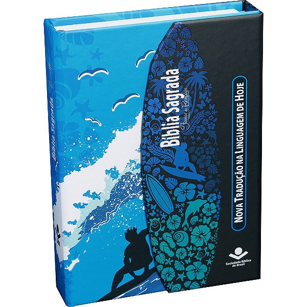 Bíblia Sagrada Fonte de Bençãos - NTLH - Letra Maior - Capa Dura - Surf