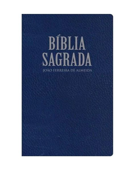 Bíblia Sagrada João Ferreira de Almeida -  Revista e Corrigida - Letra Extragigante (Azul)