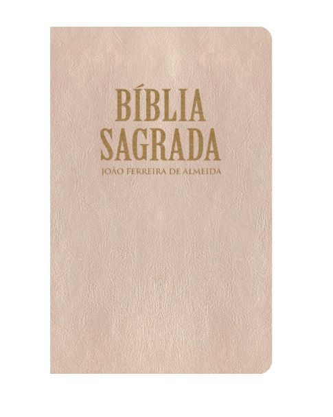 Bíblia Sagrada João Ferreira de Almeida -  Revista e Corrigida - Letra Extragigante (Bronze)