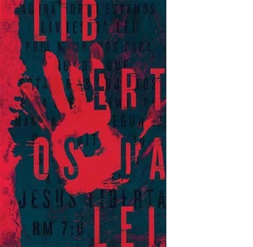 Bíblia Sagrada NAA - Libertos da Lei - Vermelho - Lançamento (Pintado a mão)