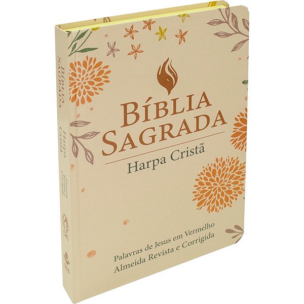Bíblia Sagrada com Harpa Cristã - Letra Grande - ARC - Ilustrada