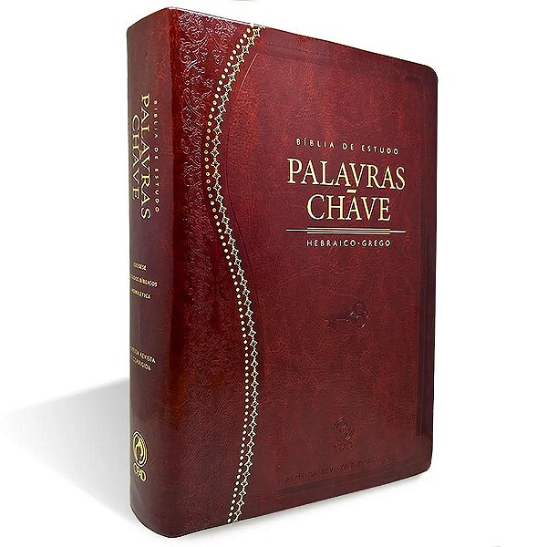 Bíblia de Estudo Palavras-Chave Luxo Marrom (Clássica) - ARC