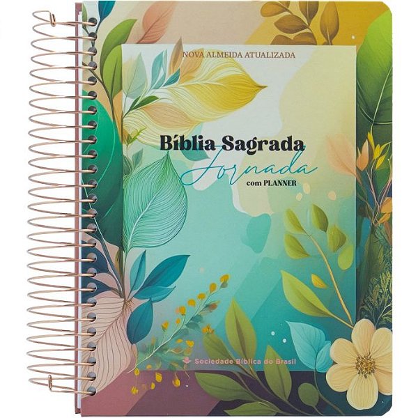 Bíblia Jornada – Edição com Planner - Flores