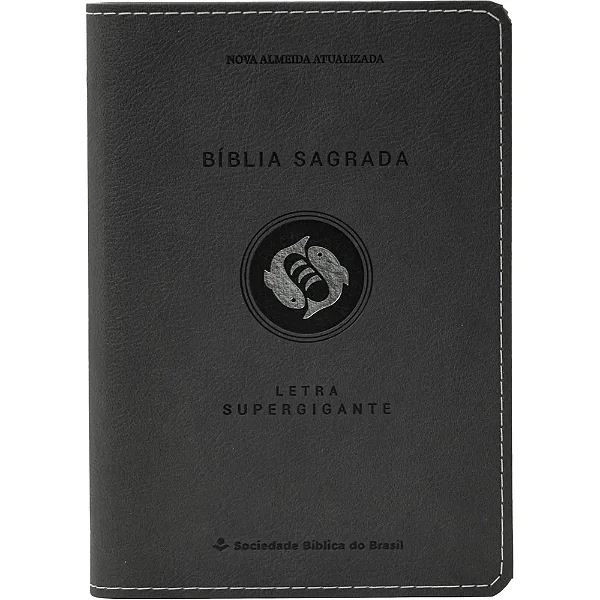 Bíblia Sagrada - NAA - Letra Supergigante - Médio - Capa Pão e Peixe