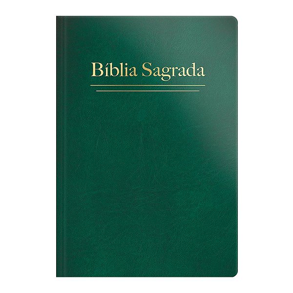 Bíblia Sagrada - ARC - Letra Grande - capa dura - Verde