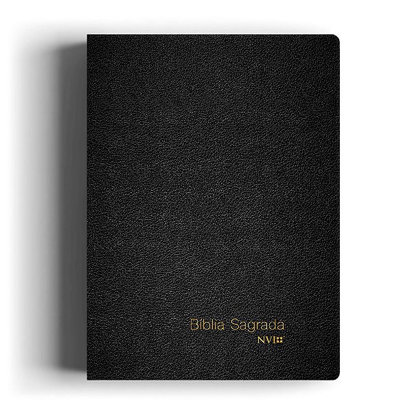 Biblia Sagrada - NVI - Slim compacta - Preta