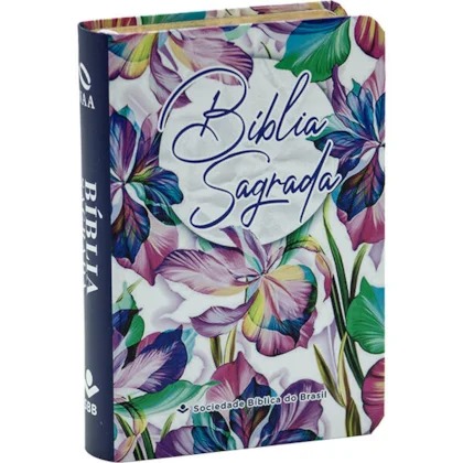Bíblia Sagrada - NAA - Edição de Bolso - Floral
