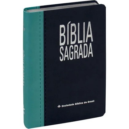 Bíblia Sagrada - NAA - Letra Grande - Azul