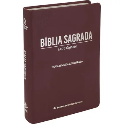 Bíblia Sagrada - NAA - Letra Gigante - Vinho