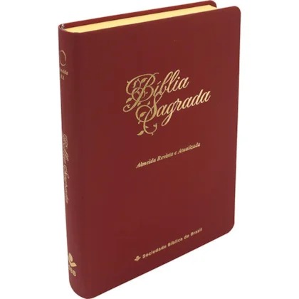 Bíblia Sagrada - ARA - Linha Ouro - Letra Gigante - Vermelho