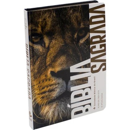 Bíblia Sagrada - ARA - Capa dura ilustrada - Leão