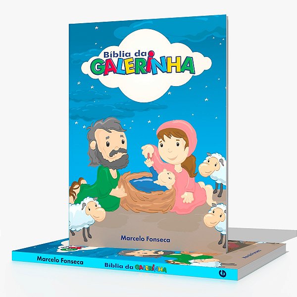 Bíblia da galerinha - Capa Brochura Impressa