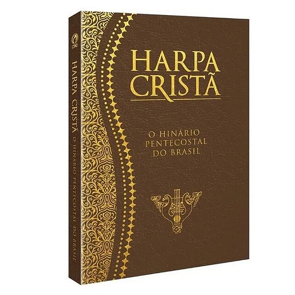 HARPA CRISTÃ MÉDIA POPULAR MARROM