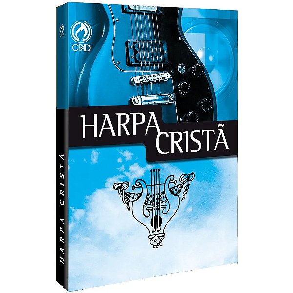 Harpa Média Popular (Guitarra) - Azul