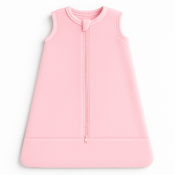Saco de Dormir Bebê Malha Fria Rosa Ideal para o Verão