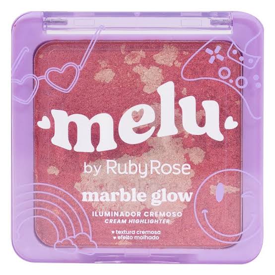 Iluminador Cremoso Marble Space Cruiser - Melu by Ruby Rose