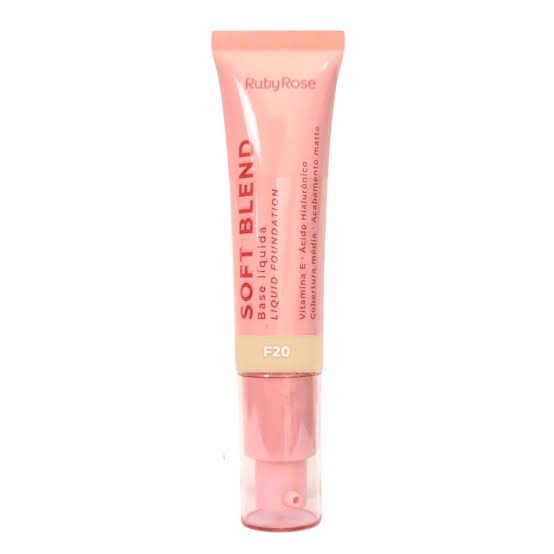 Base Liquida Soft Blend cor F20 - Ruby Rose