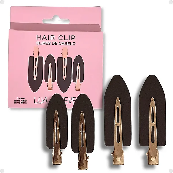 Clipes de Cabelo Hair Clip - Lua e Neve