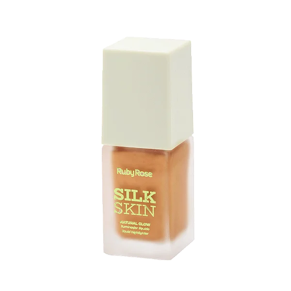 Natural Glow Iluminador Líquido Silk Skin cor Golden Halo  - Ruby Rose