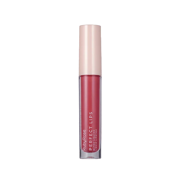 Batom Líquido Perfect Lips cor Boss Babe - Ruby Rose