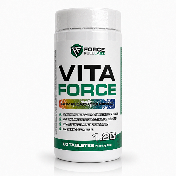 Vita Force Multivitamínico Vitamina A-Z 60 Tabletes 1.2g - Force Full Labz
