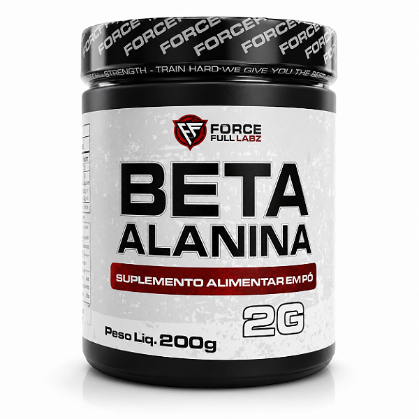 Beta Alanina 2000mg 100% Pura 200g - Force Full Labz