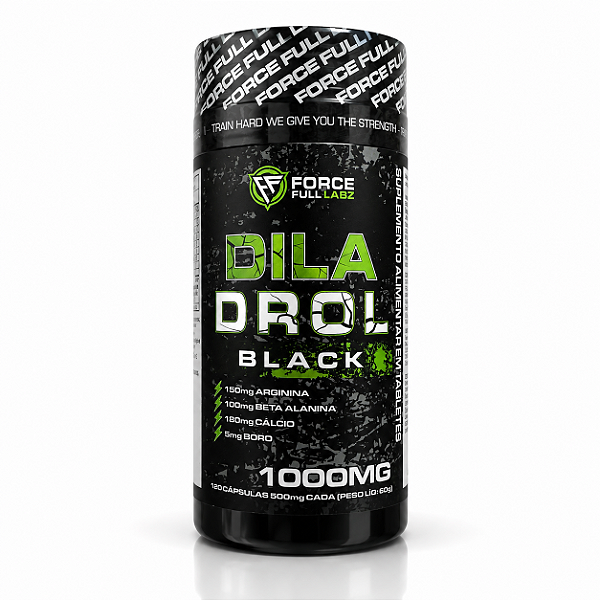 Diladrol Black Vasodilatador 120 cápsulas - Force Full Labz