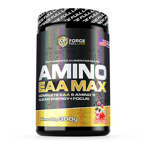 Eaa Max 9 Aminoácidos Essenciais  300g - Force Full Labz