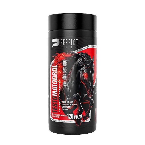 Testomatodrol 100% Feno Grego 450mg, Boro, Acido aspartico, Zma, Vit B6, B12 Capsulas Premium Puro Importado 120 Tabs - Perfect Labs