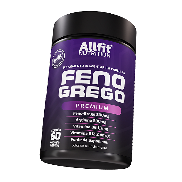 Feno Grego Saponinas 60 cápsulas Allfit
