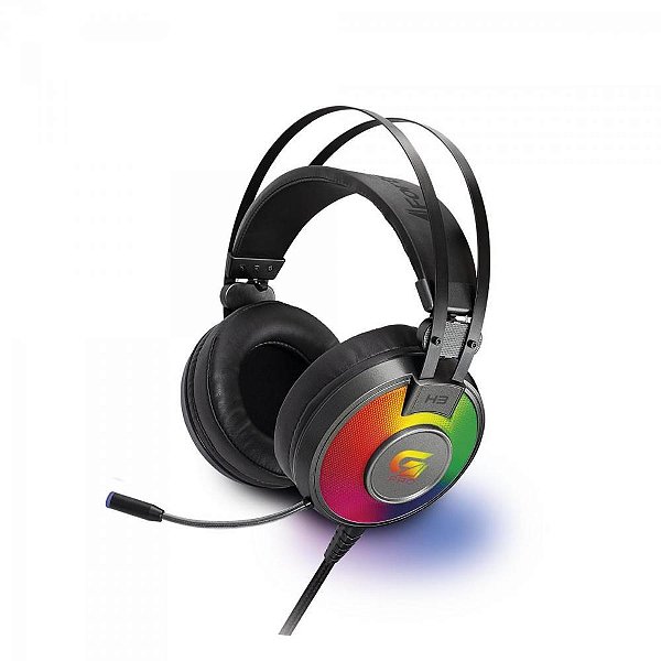 Fone de Ouvido Headset Gamer Fortrek Rgb G Pro H3 Cinza
