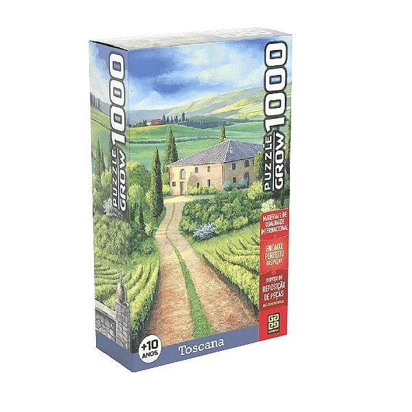 Puzzle Grow 1000 Peças Toscana