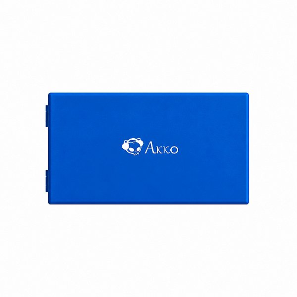 Caixa Para Armazenamento De Keycaps Akko para 197 KeyCaps Azul