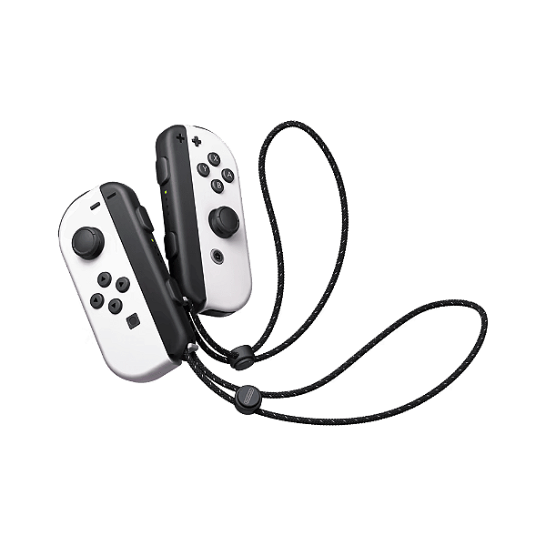Nintendo Switch OLED 64gb Standard Branco E Preto Nacional - Pro
