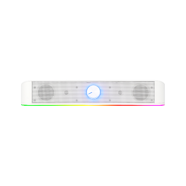 Caixa de Som Gamer Soundbar Redragon Adiemus GS560W Branco