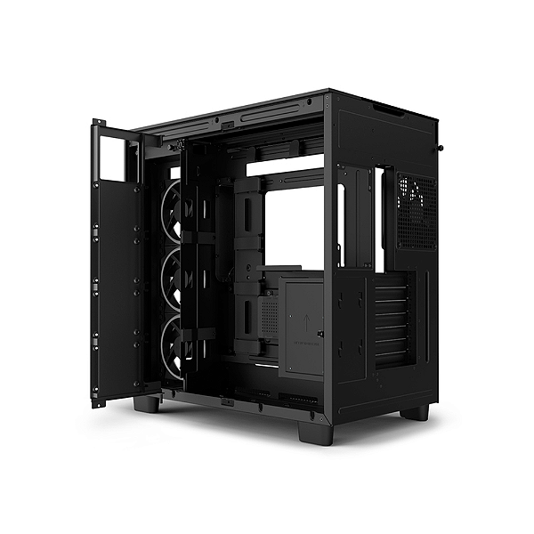 Gabinete Gamer Nzxt H9 Elite Preto Mid Tower Com Fan - Pro Setup