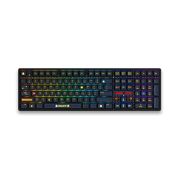 Teclado Gamer Mecânico Akko Pac Man 5108S Switch Crystal