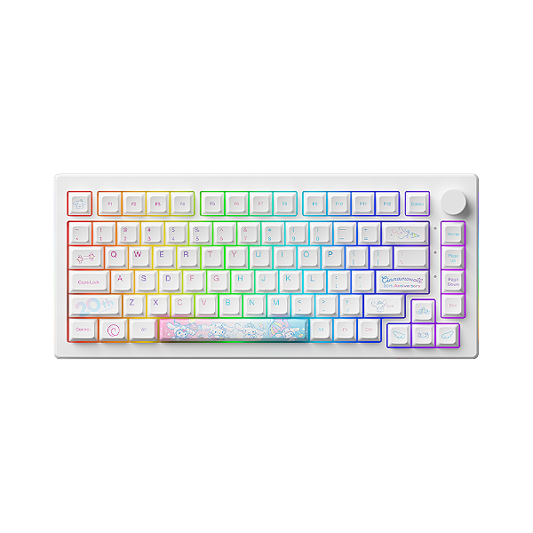 Teclado Akko 5075B Plus Cinnamoroll 20 Anniversary KTT Black