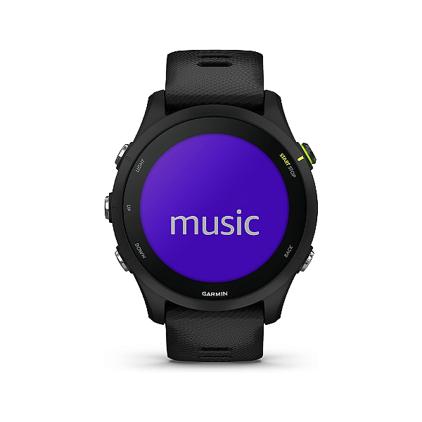 Garmin Forerunner 255 Music ブラック Garmin Forerunner® 255 Music, smartwatch de corrida GPS